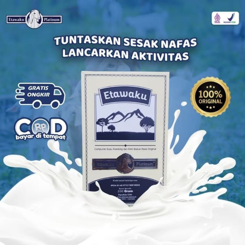 

Etawaku Platinum Susu Kambing Etawa Segar atasi Nyeri sendi Pinggang Kesemutan dan Tulang