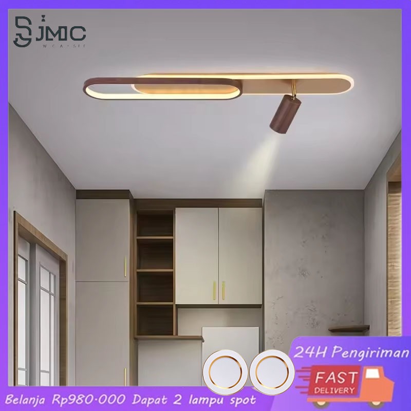 Lampu gantung ruang tamu plafon minimalis lampu sorot bar hias kamar tidur aesthetic dekorasi pelami