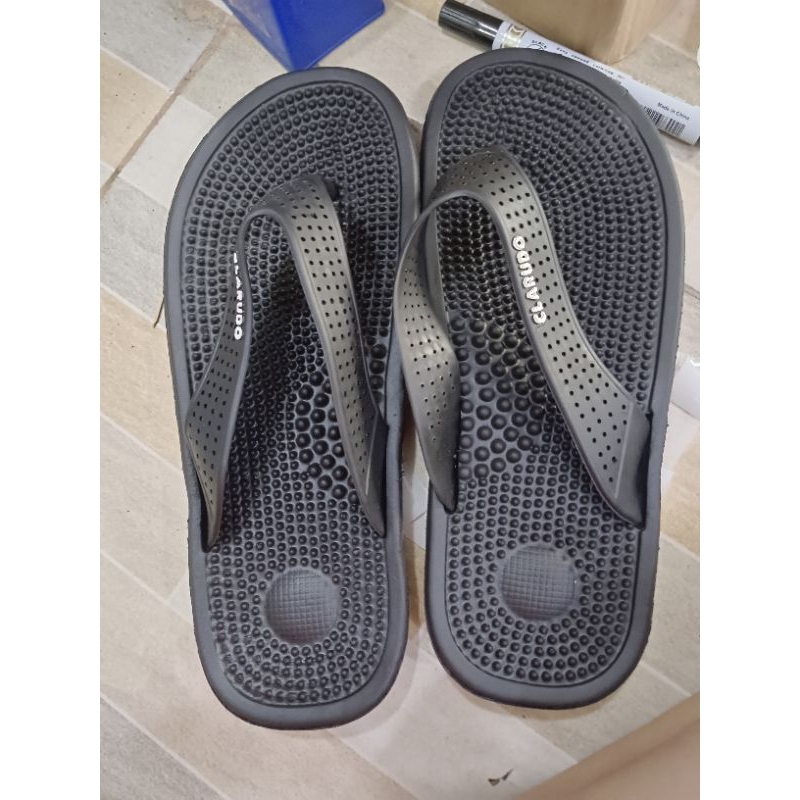 sp020 - clarudo 009 sandal jepit pria dewasa bintik l clarudo bintik l clarudo terapi l sendal karet