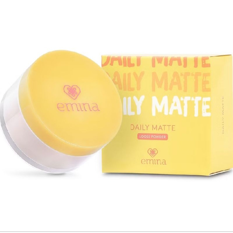 EMINA DAILY MATTE BEDAK TABUR | Bedak tabur Emina Loose powder