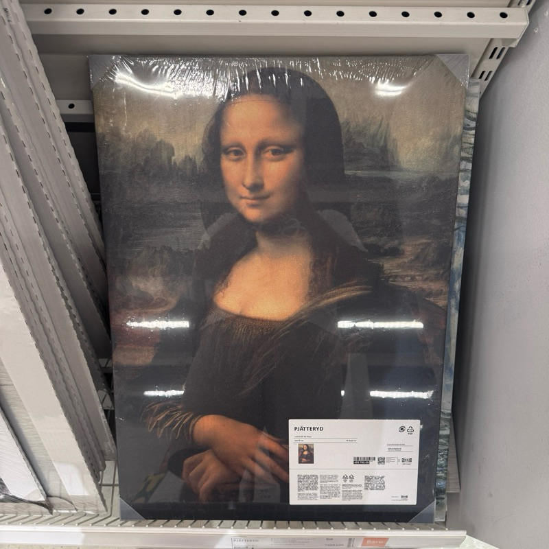 

Kanvas Lukisan Mona Lisa Leonardo da Vinci 50x70 cm