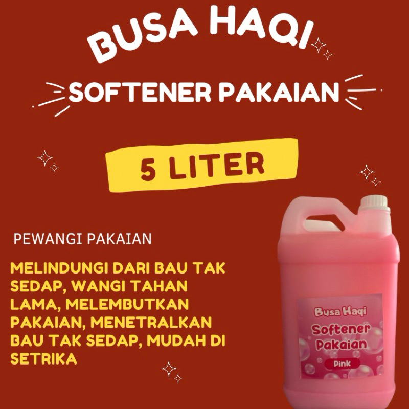 PELEMBUT & PEWANGI PAKAIAN 5 LITER