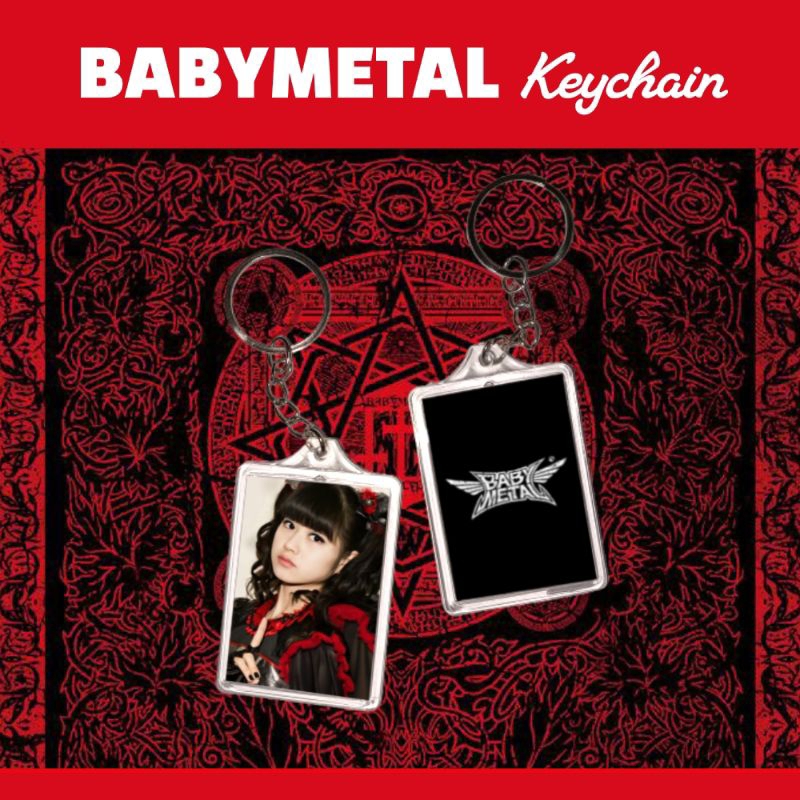 GANTUNGAN KUNCI BABYMETAL | GANCI BABYMETAL | KEYCHAIN BABYMETAL | GANCI AKRILIK