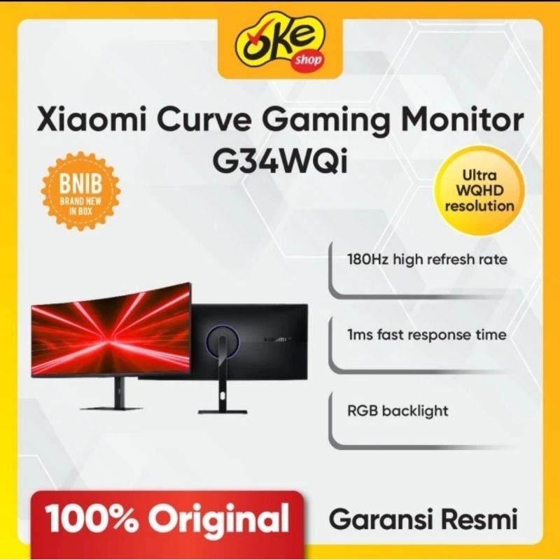 Xiaomi Curve Gaming Monitor G34WQi