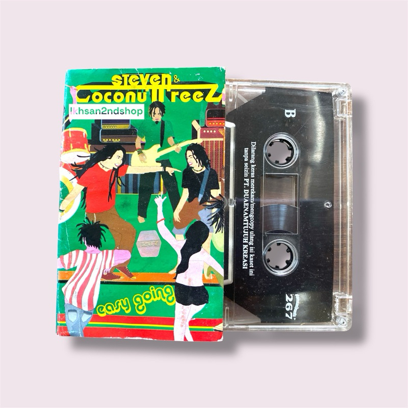 Kaset Pita Steven & The Coconut Treez - Easy Going