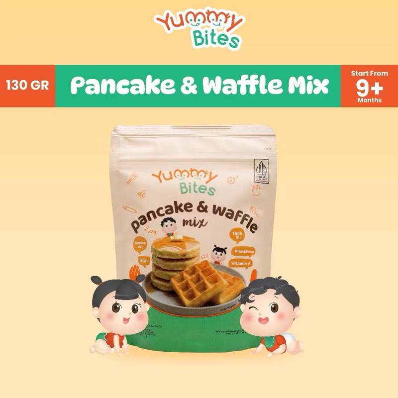 

Yummy Bites Pancake & Waffle Mix 130gr