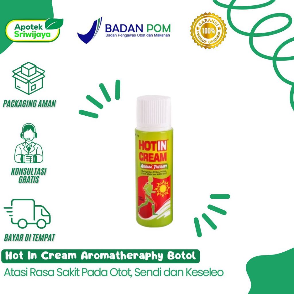 Hot In Cream Aromatherapy Botol 60 gram