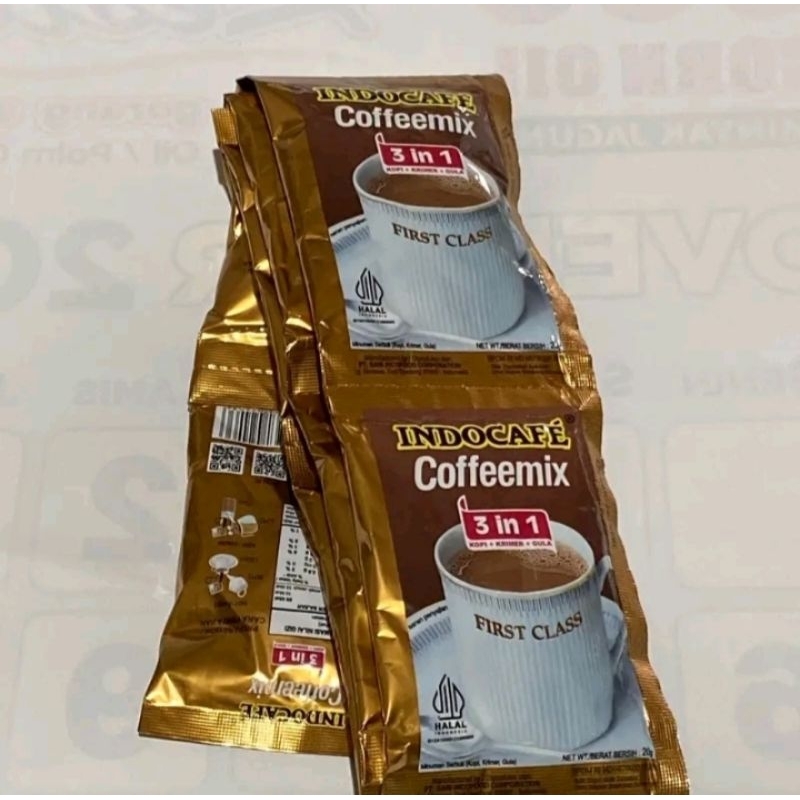 

Indocafe Coffeemix per Renceng isi 10x20gr