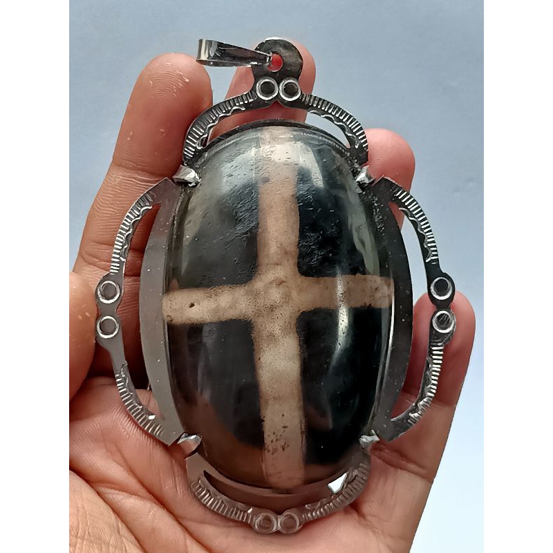 Liontin Bandul Batu Posil Galih Kelor Tapak Jalak , Big Size