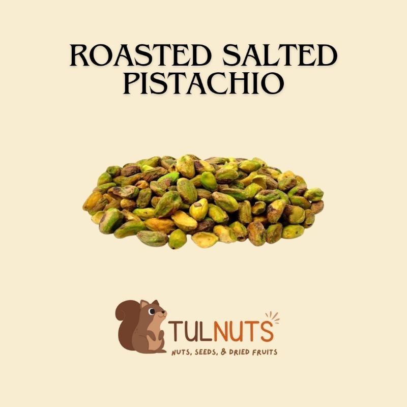 

Kacang Pistachio Roasted Salted (Asin) Kupas Premium - 1KG