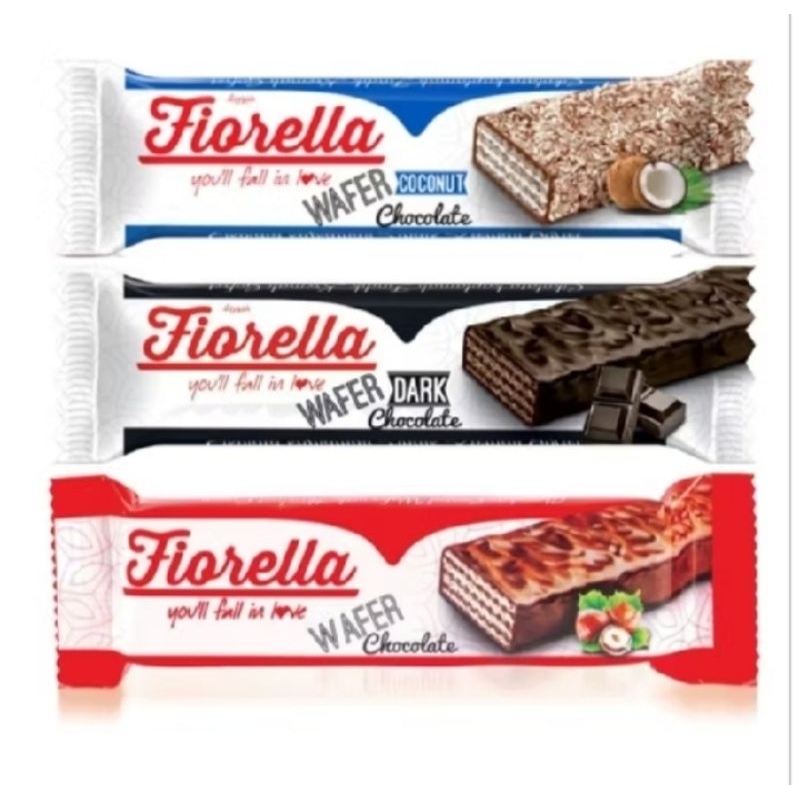 

Fiorella Wafer / Wafer Coklat asli Turki 40 gram (1 pcs)