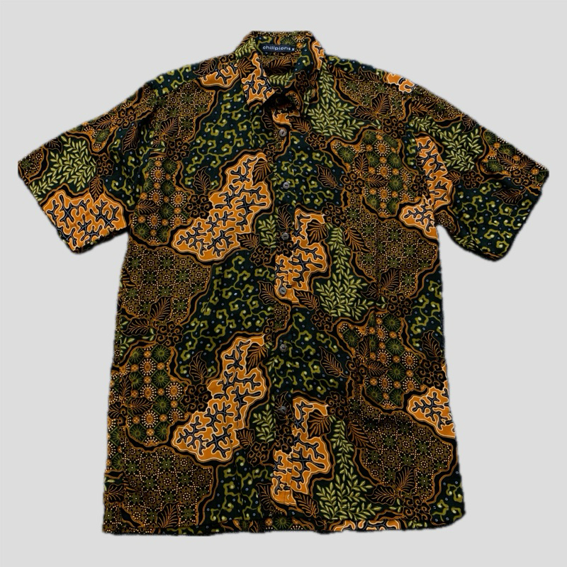 Chillpions Kemeja Batik Pria Rayon