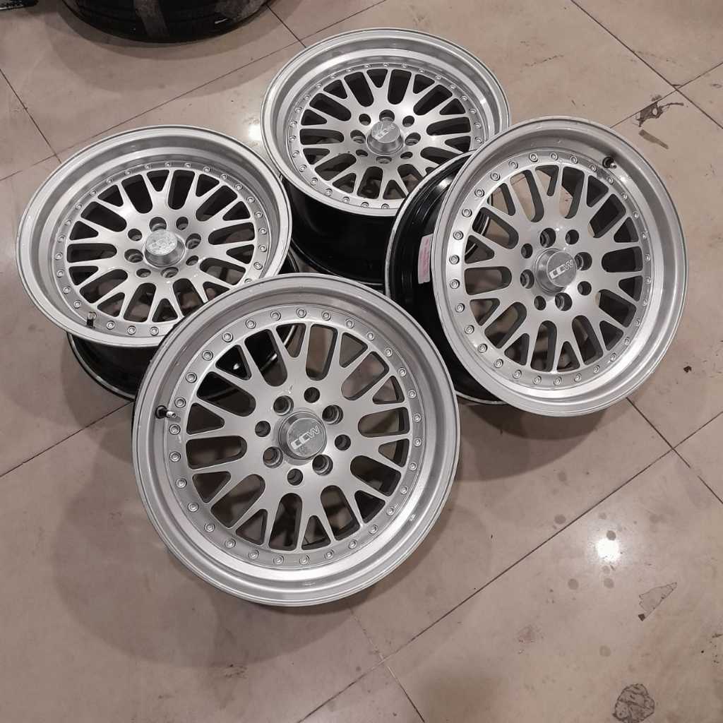 Velg Mobil Bekas Murah Racing CCW Ring 16 Lebar 7/8 Baut 4x100 4x114