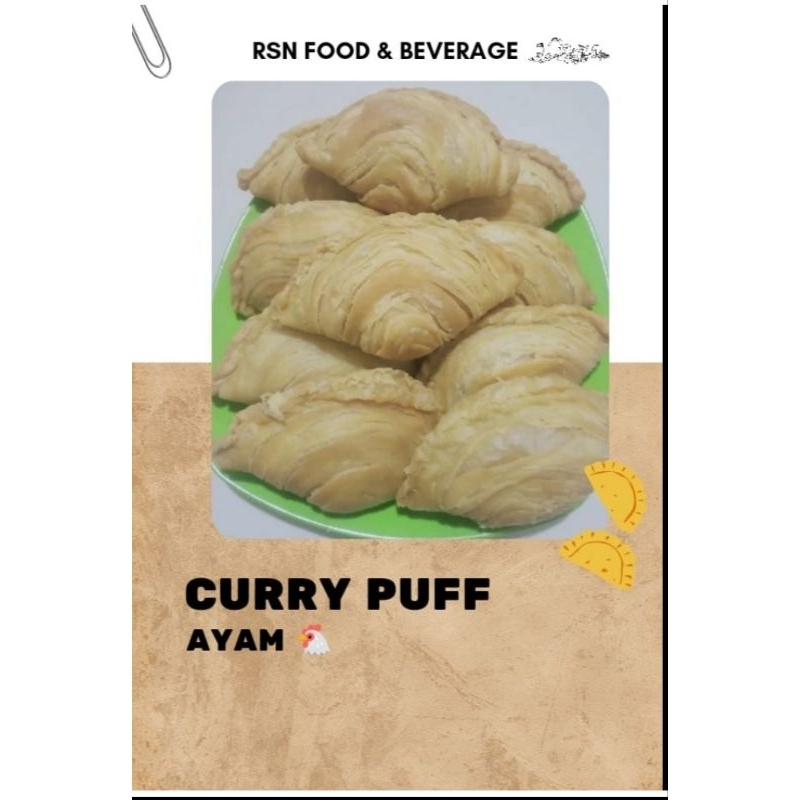 

PAKET 5 frozen curry puf AYAM