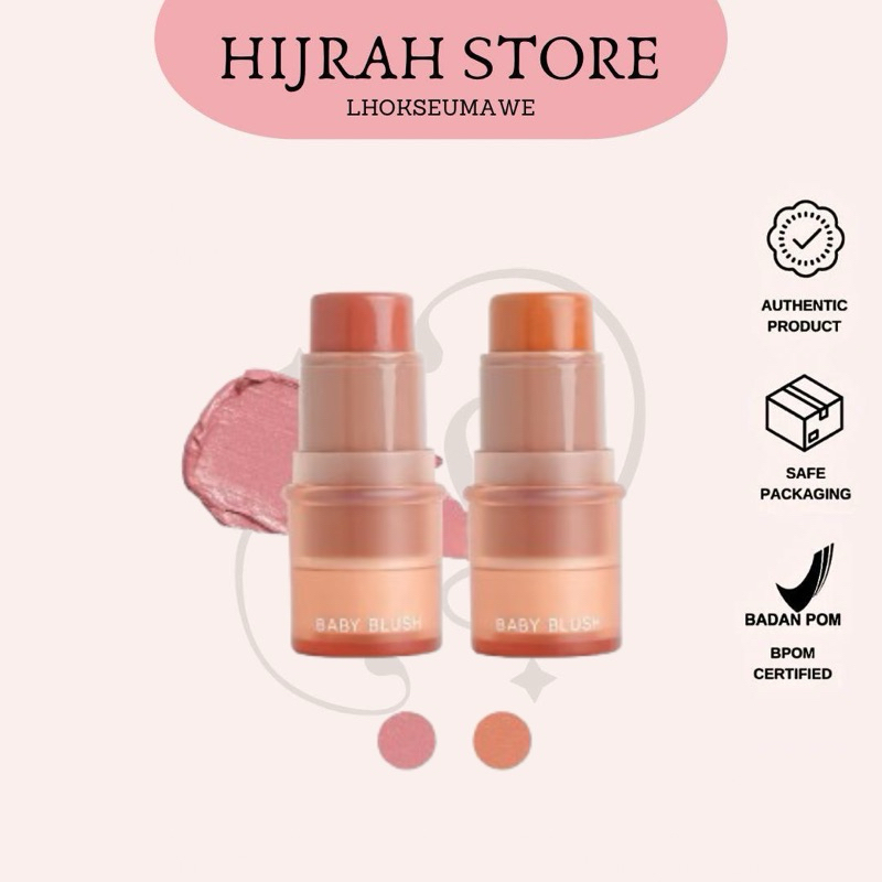 🩷HIJRAH STORE🩷BLP BABY BLUSH BUTTER FUDGE