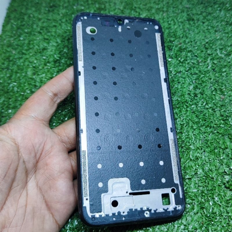 Bezel Redmi Note 8 - Frame Tatakan Lcd - Tulangan Tengah - Ori Copotan