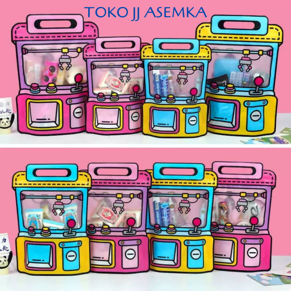 

ZIPPER PLASTIK BAG BINGKISAN BENTUK RANSEL V3 GOODIE BAG PLASTIC POUCH BAG ULANG TAHUN MURAH COD