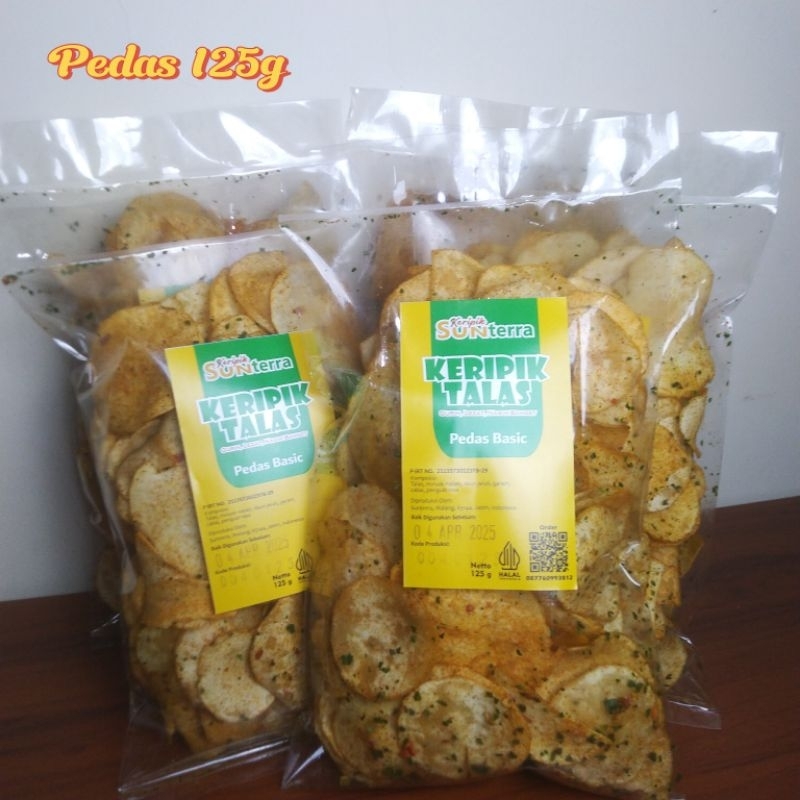 

Keripik Talas pedas GL 125