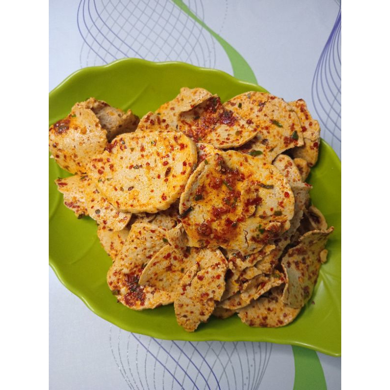 

250 gram Basreng coin pedas daun jeruk//Basreng viral//