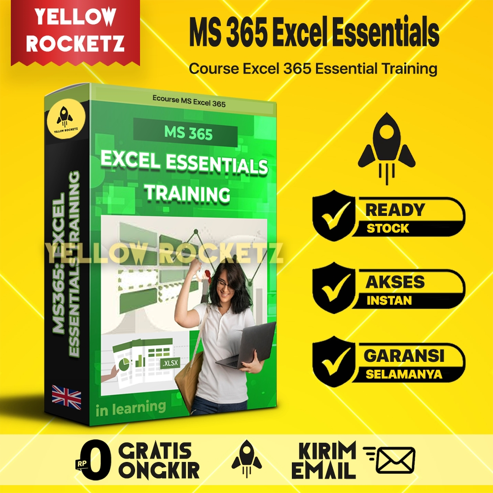 EXCEL ESSENTIALS TRAINING MS365 Course - Office Productivity Learning Video