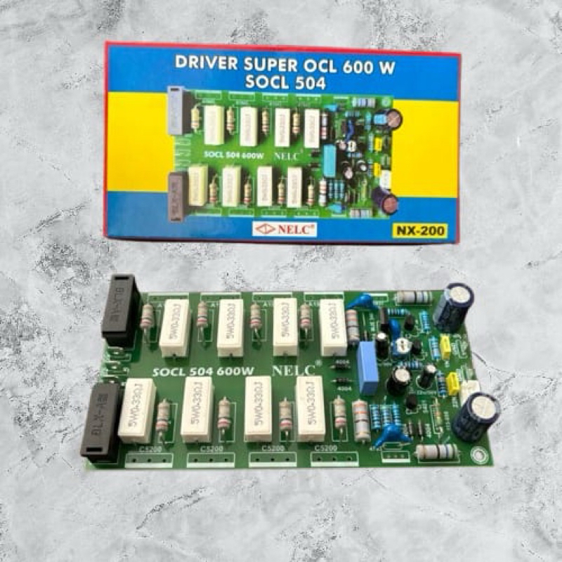 NELC Driver Super OCL 600 W SOCL 504 NX-200 | Kit Driver SOCL 600 Watt SOCL 504 NELC NX-200 | Driver