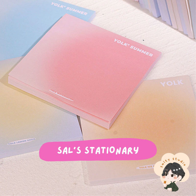 

[SAL'S STATIONARY] Sticky Notes Lucu Pastel Kertas Memopad Sticky Note Aesthetic