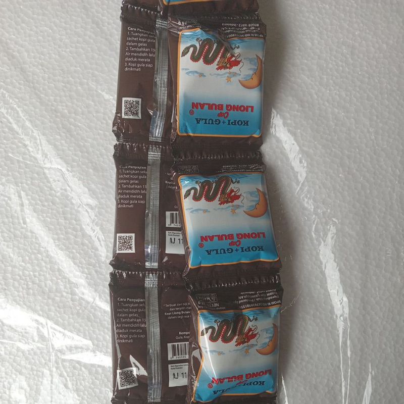 

kopi liong bulan rencengan isi 10 pis 28 gram