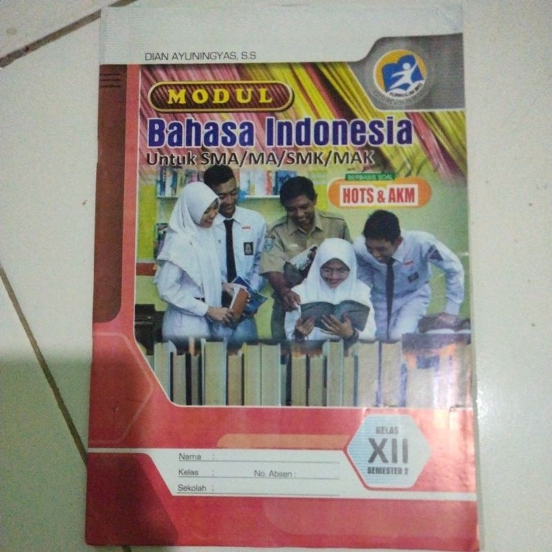 LKS Bahasa Indonesia kelas 12 kurikulum k13 semester 2