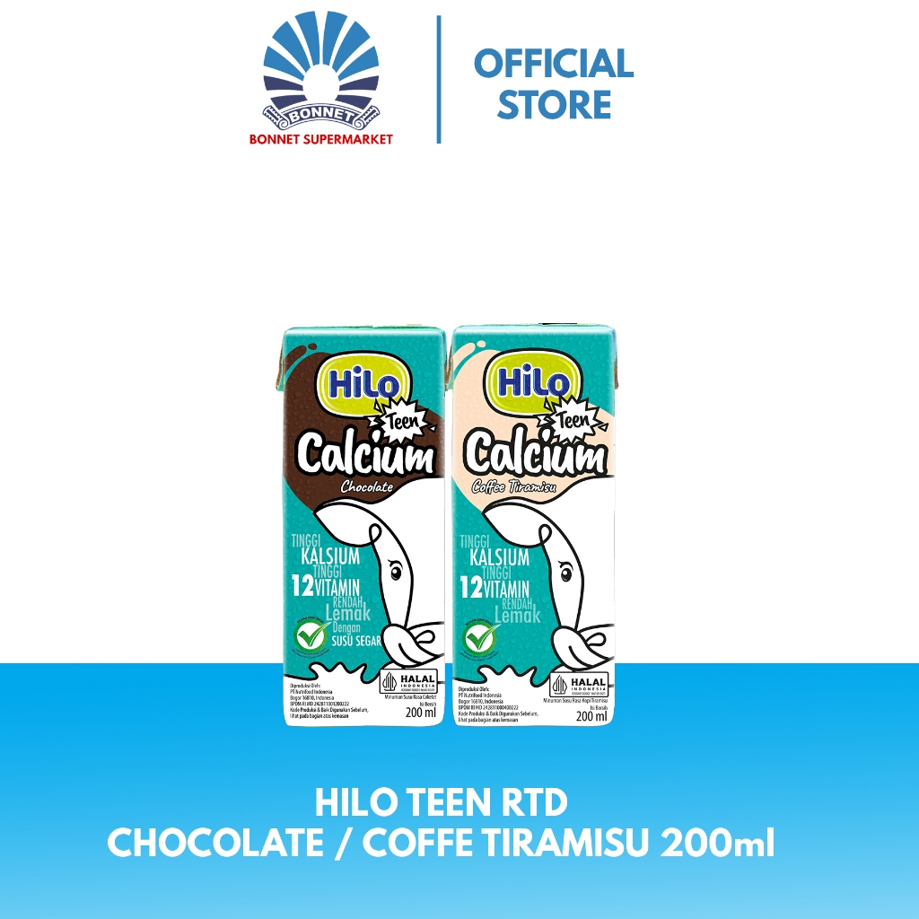 

HiLo Teen RTD Coffee Tiramisu I Chocolate 200ML