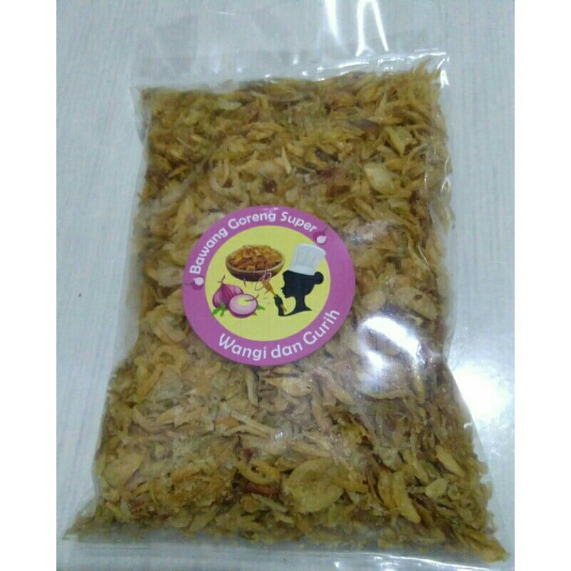 

Bawang Merah Goreng Grade(A) Asli Sumenep Gurih Dan Renyah 1kg