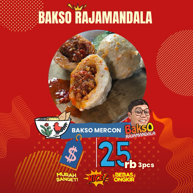 

BAKSO RAJAMANDALA, BAKSO MERCON