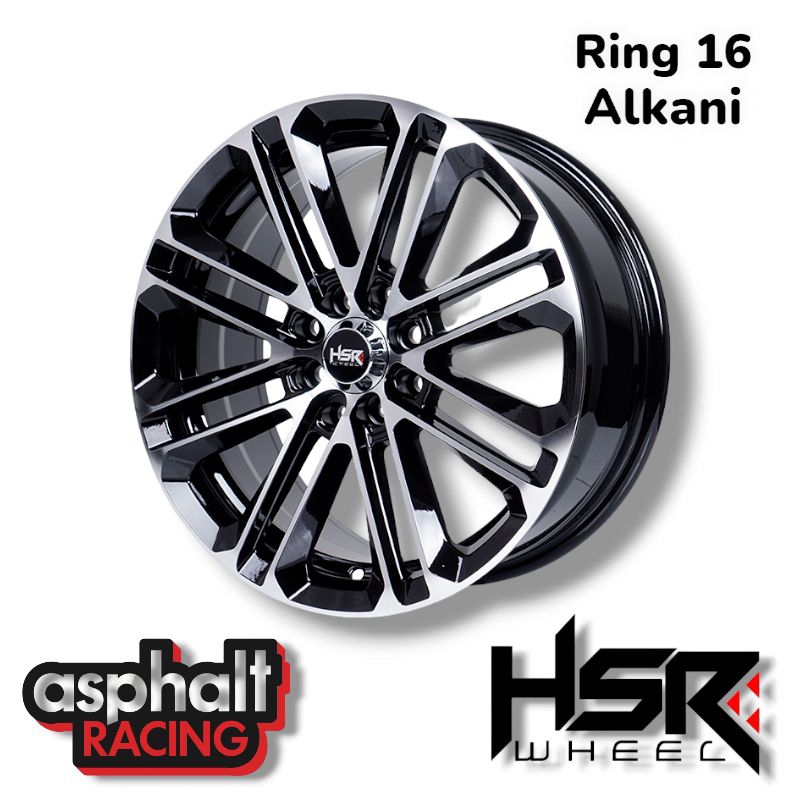 Velg mobil yaris,xenia,avanza,freed ring 16 HSR ALKANI