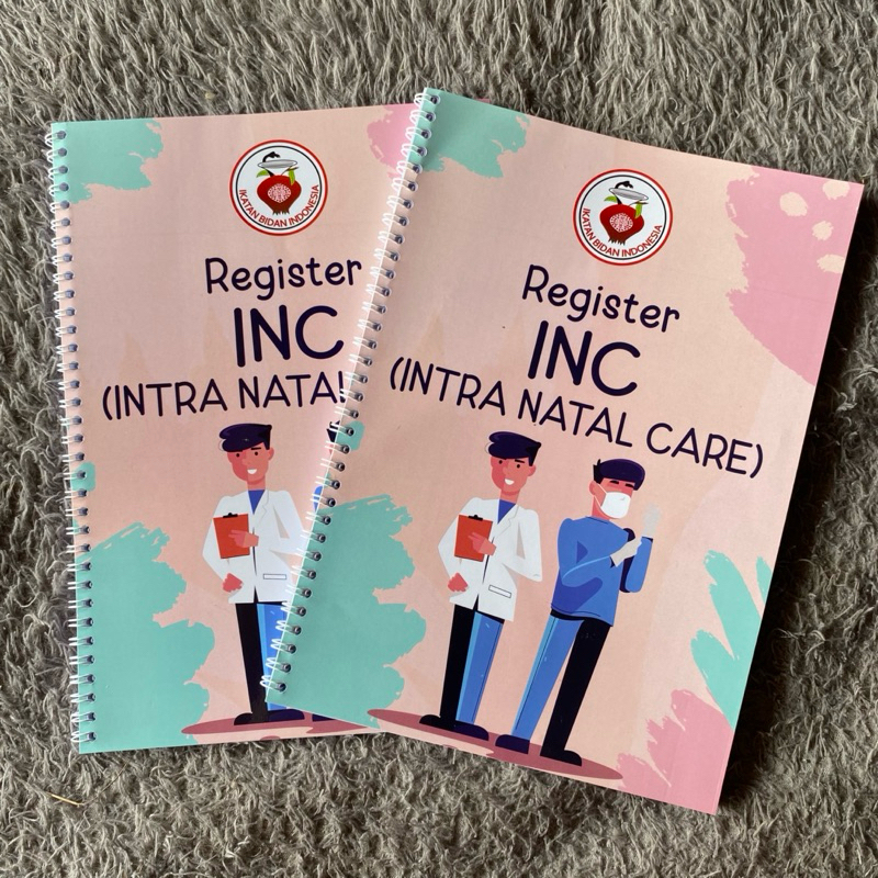 

BUKU REGISTER BIDAN INC UKURAN A4 SPIRAL