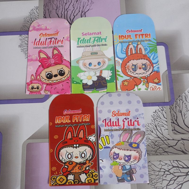 

Angpao/ Amplop lebaran/Motif Labubu