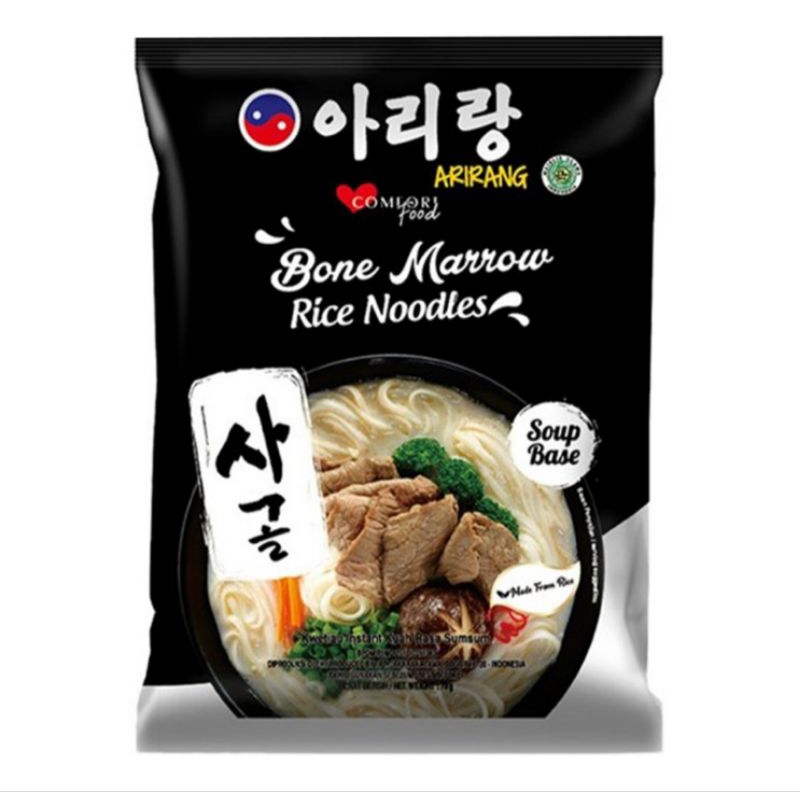 

Arirang Bone Marrow Rice Noodle Kwetiau Instan Kuah Sumsum 70 g