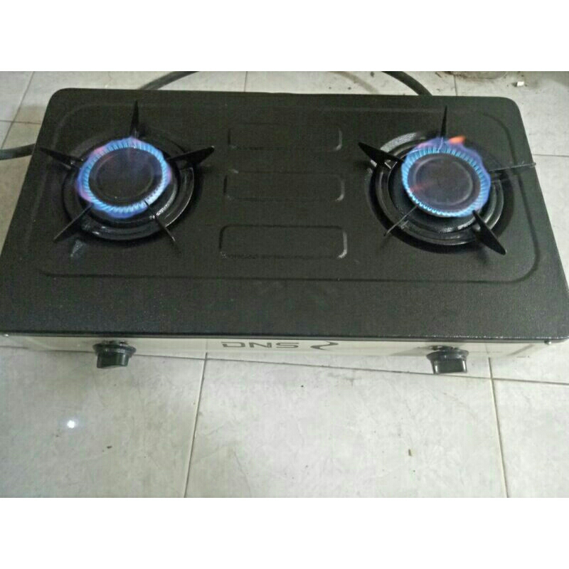 kompor DNS 2 tungku api biru