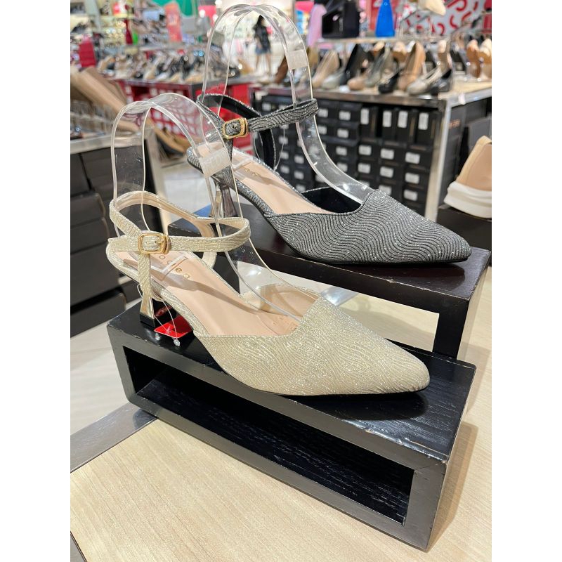 FLADEO ‼️ sepatu sandal selop wanita hak 6cm comfort Blink blink