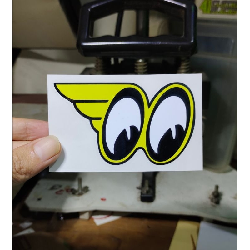 

stiker cutting Mooneyes sticker murah berkualitas