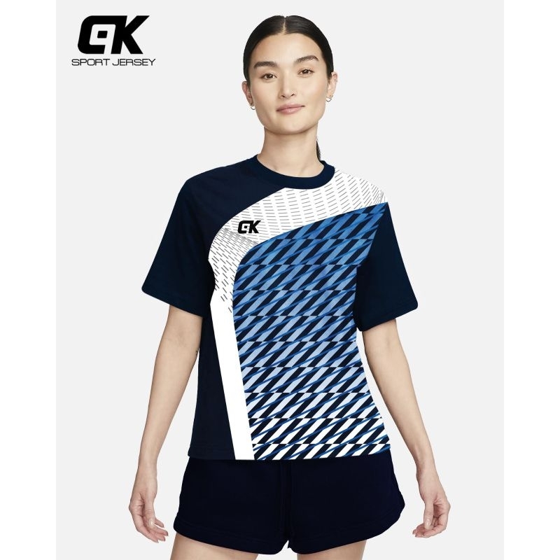 Cod Atasan Dan Setelan Kaos Badminton Pria & Wanita 1 Set Baju Jersey Bola Termurah Baju Volly Premi