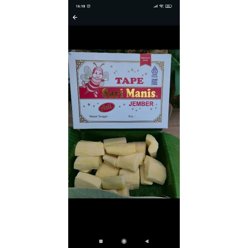 

Tape Sari Manis Jember