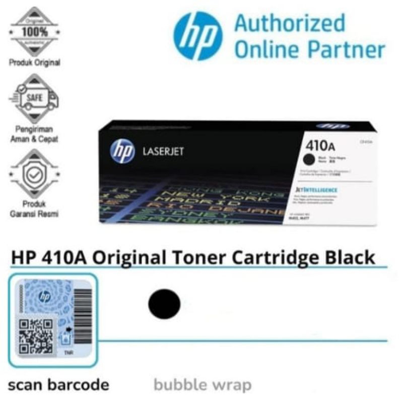 TONER HP 410A (CF410A)  BLACK ORIGINAL.