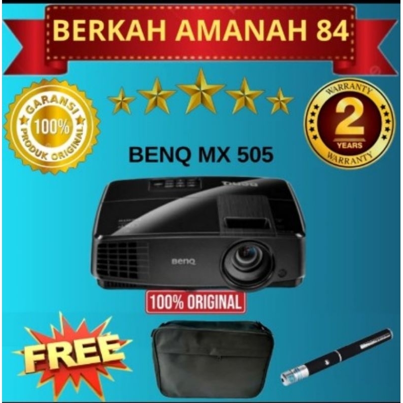 PROYEKTOR BENQ MX 505 XGA 3000 LUMENS