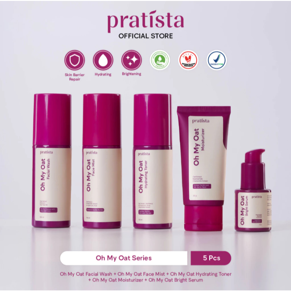 Pratista Skincare - Paket Oh My Oat Series