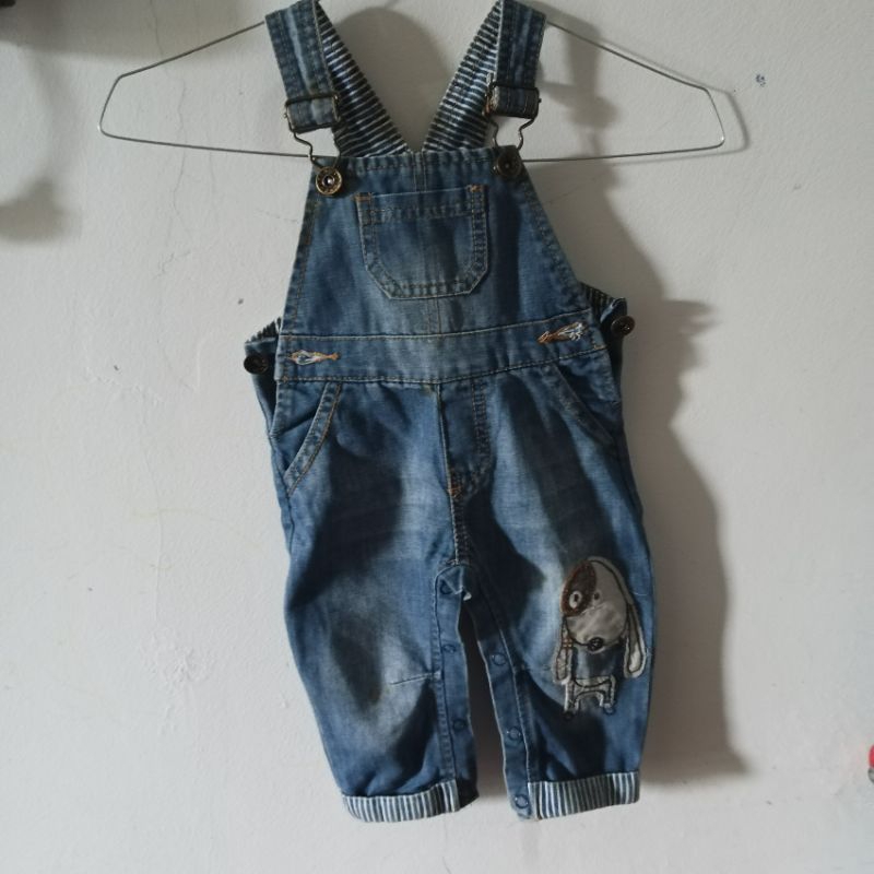Overal jeans anak preloved merk Next