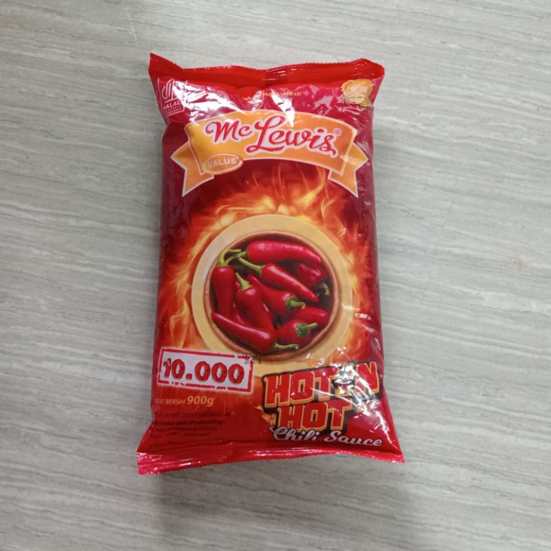 

Mc Lewis Sambal Hot n Hot 900g