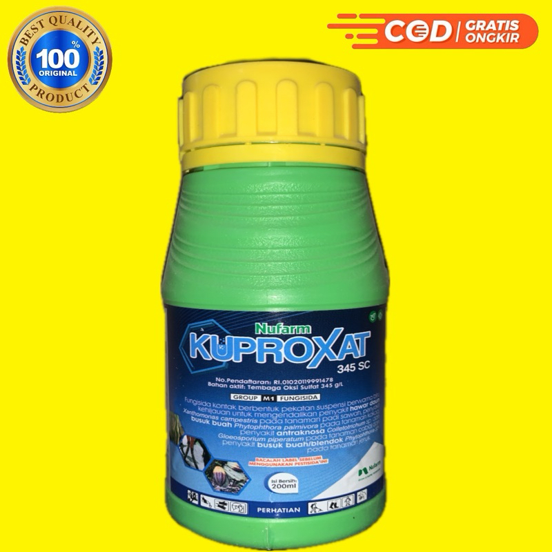 Mengatasi kresek Fungisida kuproxat 345Sc 200ml - Nufarm