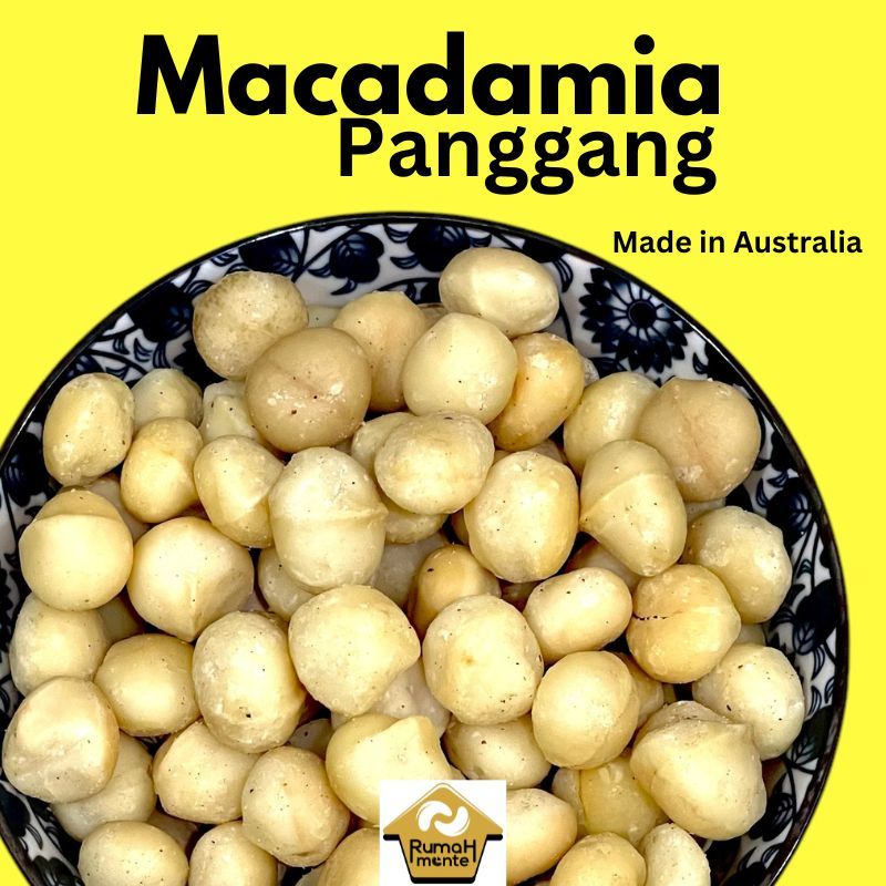 

Kacang Macadamia Nuts Panggang 200gr