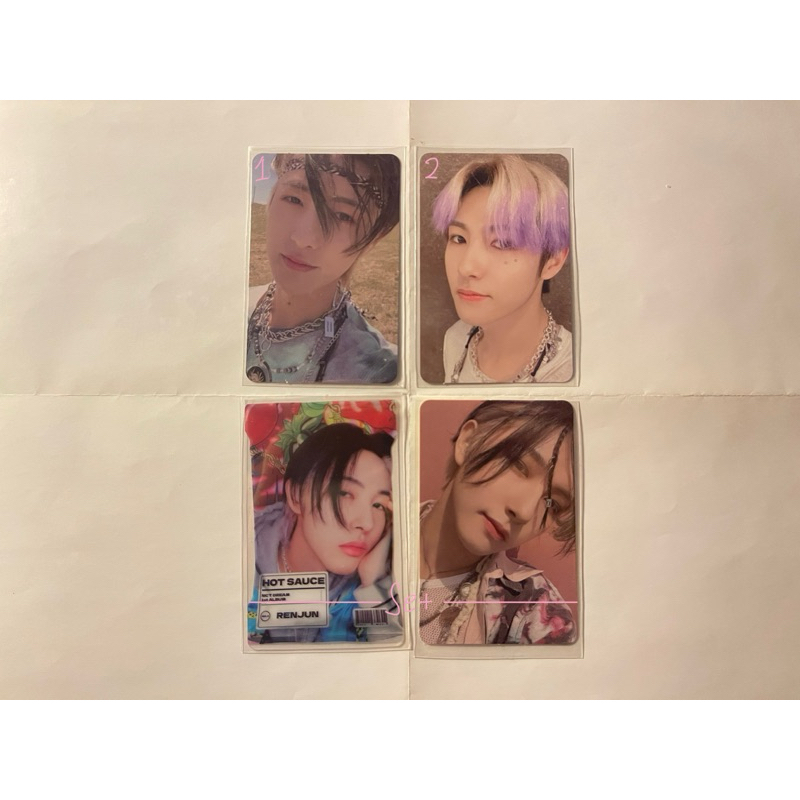 nct dream renjun pc poca photocard hello future hot sauce rollin