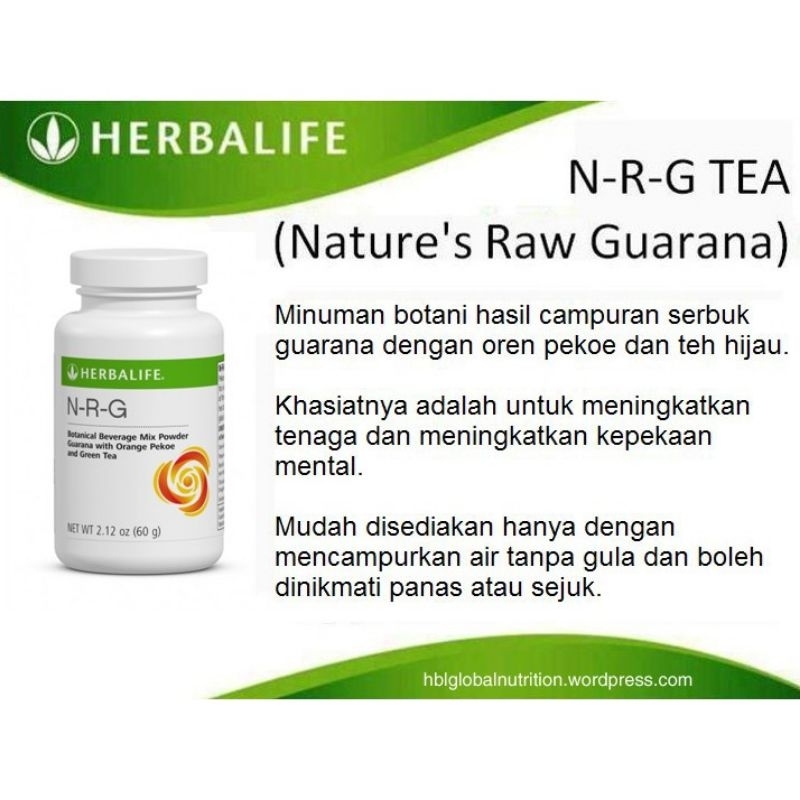 

Natures raw guarana tea-NRG tea