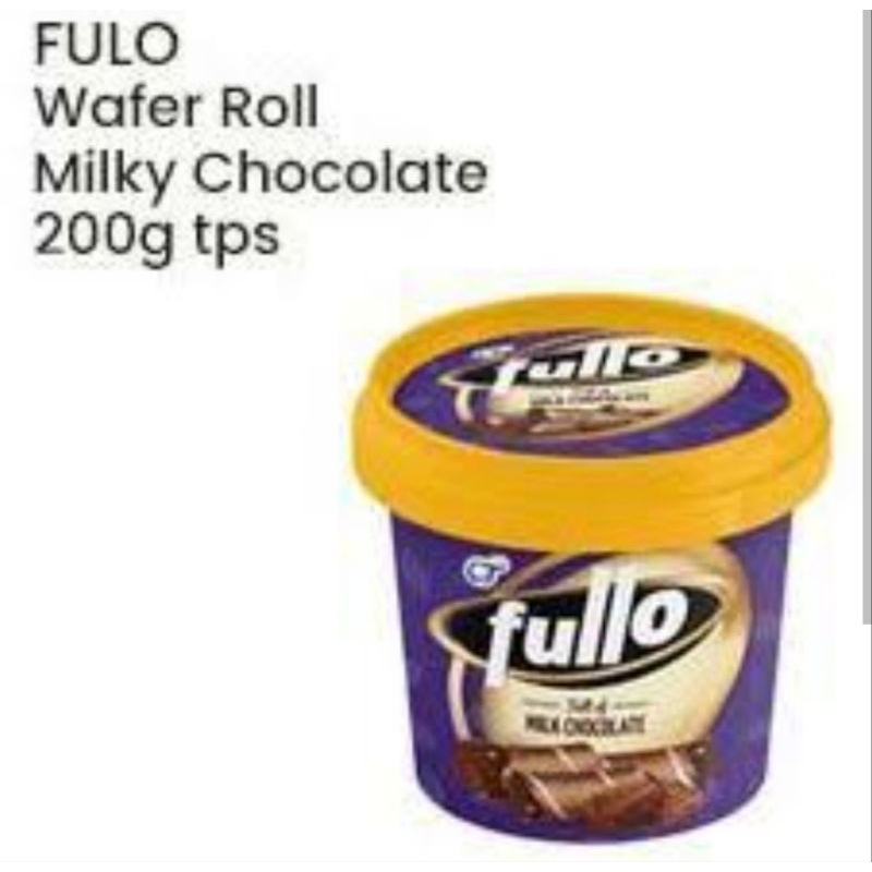 

Fullo Wafer Roll milky chocolate 200gr timba ember